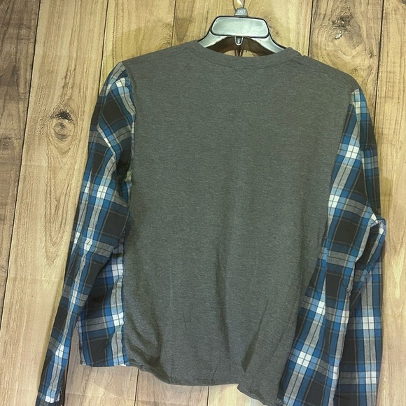 NWT Upcycled Gators Flannel Tee sizes M-L - Picture 2 of 5